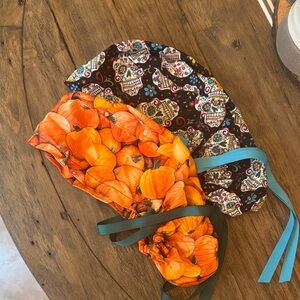 Colorful Hair Bonnets Set